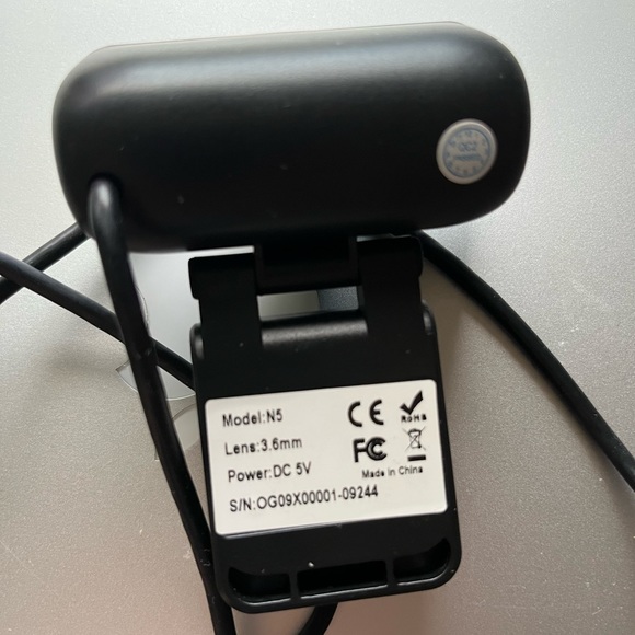 Hrayzan Webcam 1080p + Movo LV1-USB Lavalier Microphone for Computer - Picture 10 of 11